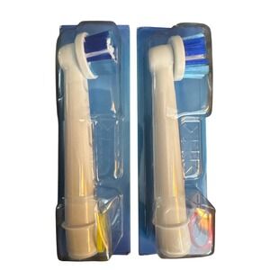 Oral B Electric Sensitive Toothbrush Replacement Brush Heads (2) White Indicator